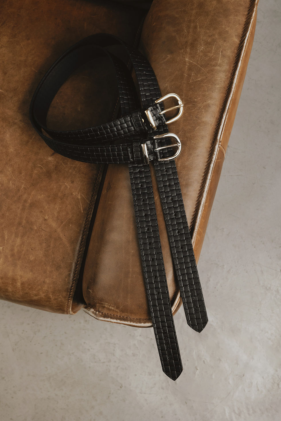 Thumbnail: "All right" leather belt