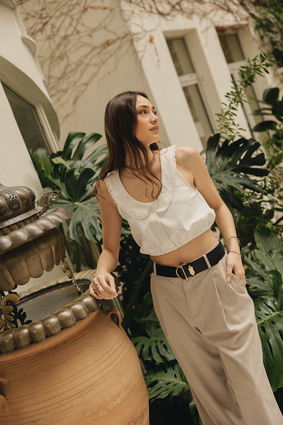 Thumbnail: "Lost in France" leather belt