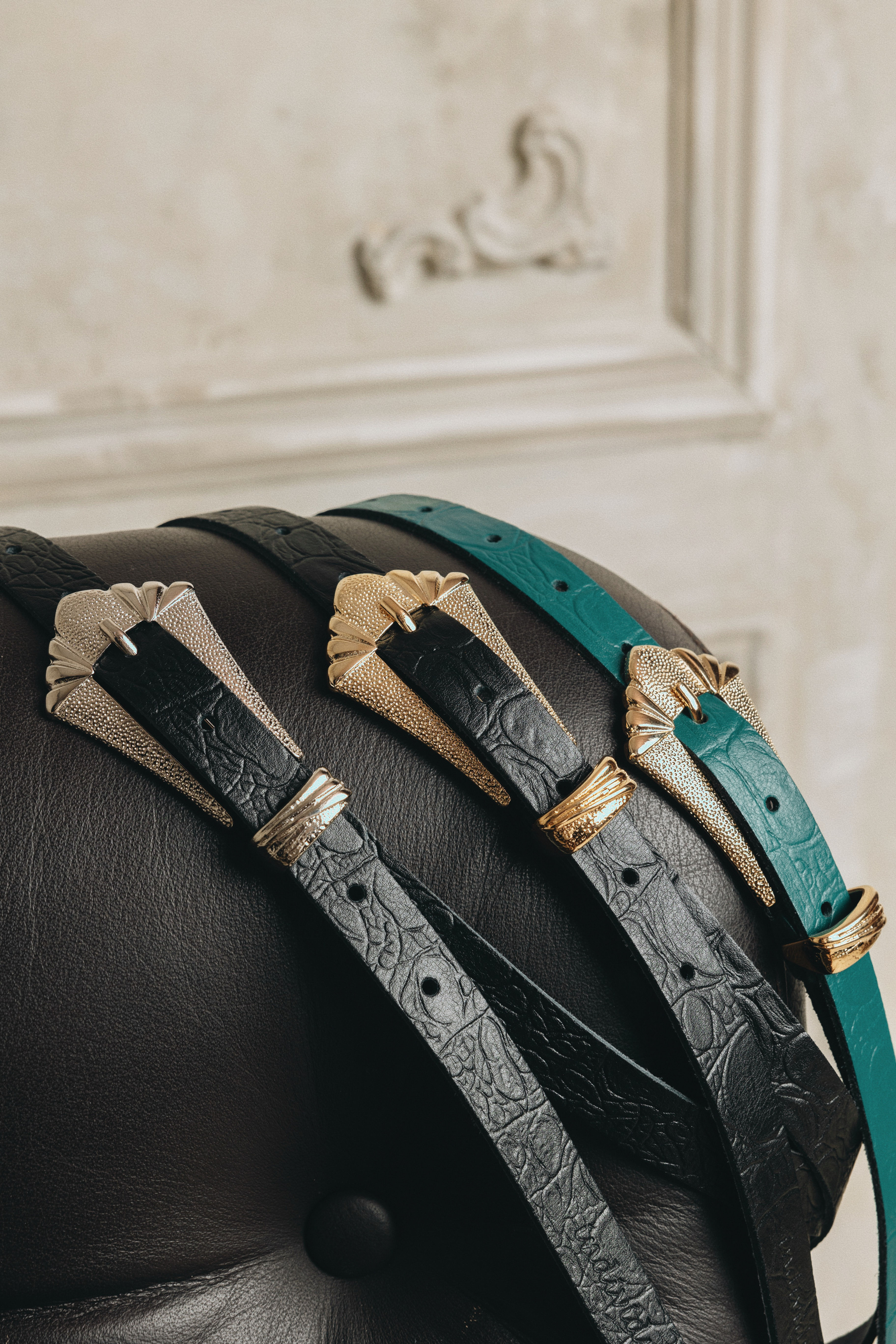 “Sweet one” leather belt