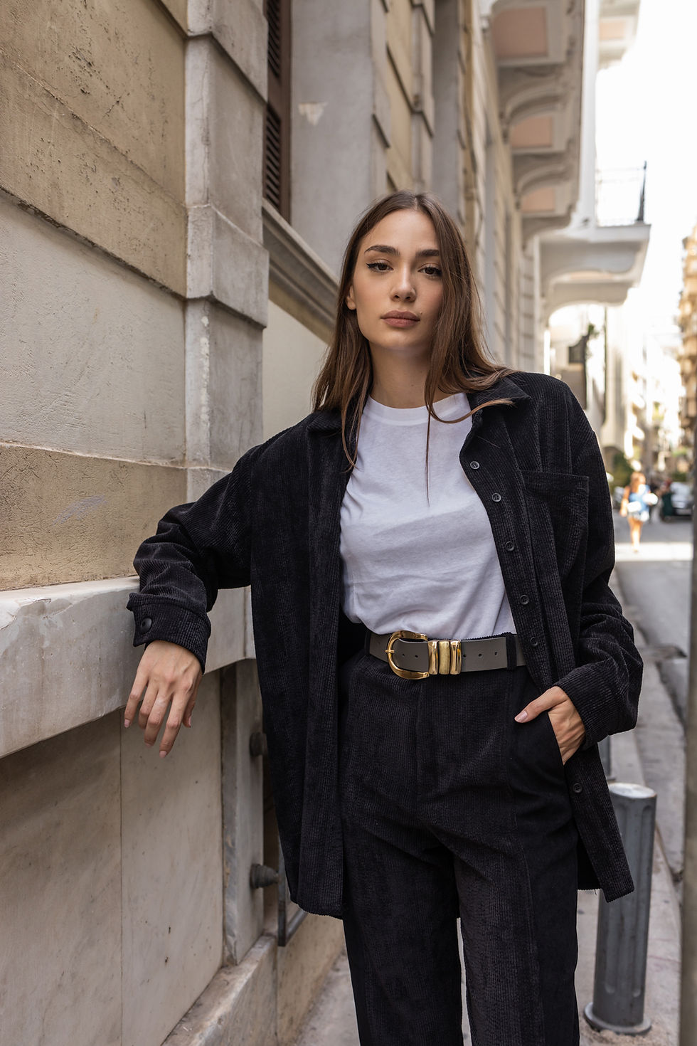 Thumbnail: "Time after time" leather belt