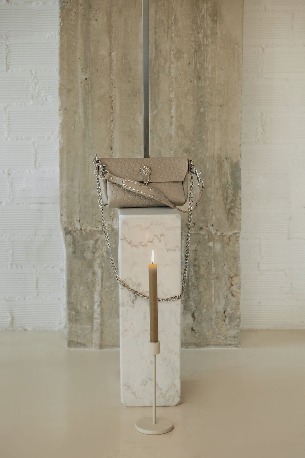 Thumbnail: "On my mind" shoulder bag, stone beige