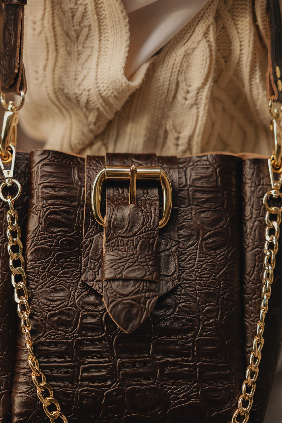 Thumbnail: "Missing" shoulder bag, brown