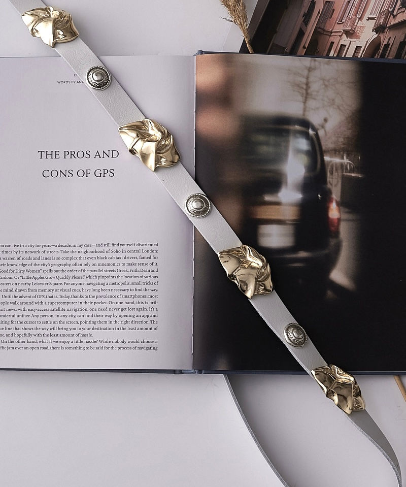 Thumbnail: "Moon Landing" leather belt