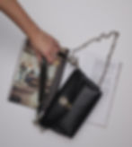 Thumbnail: "On my mind" shoulder bag, black