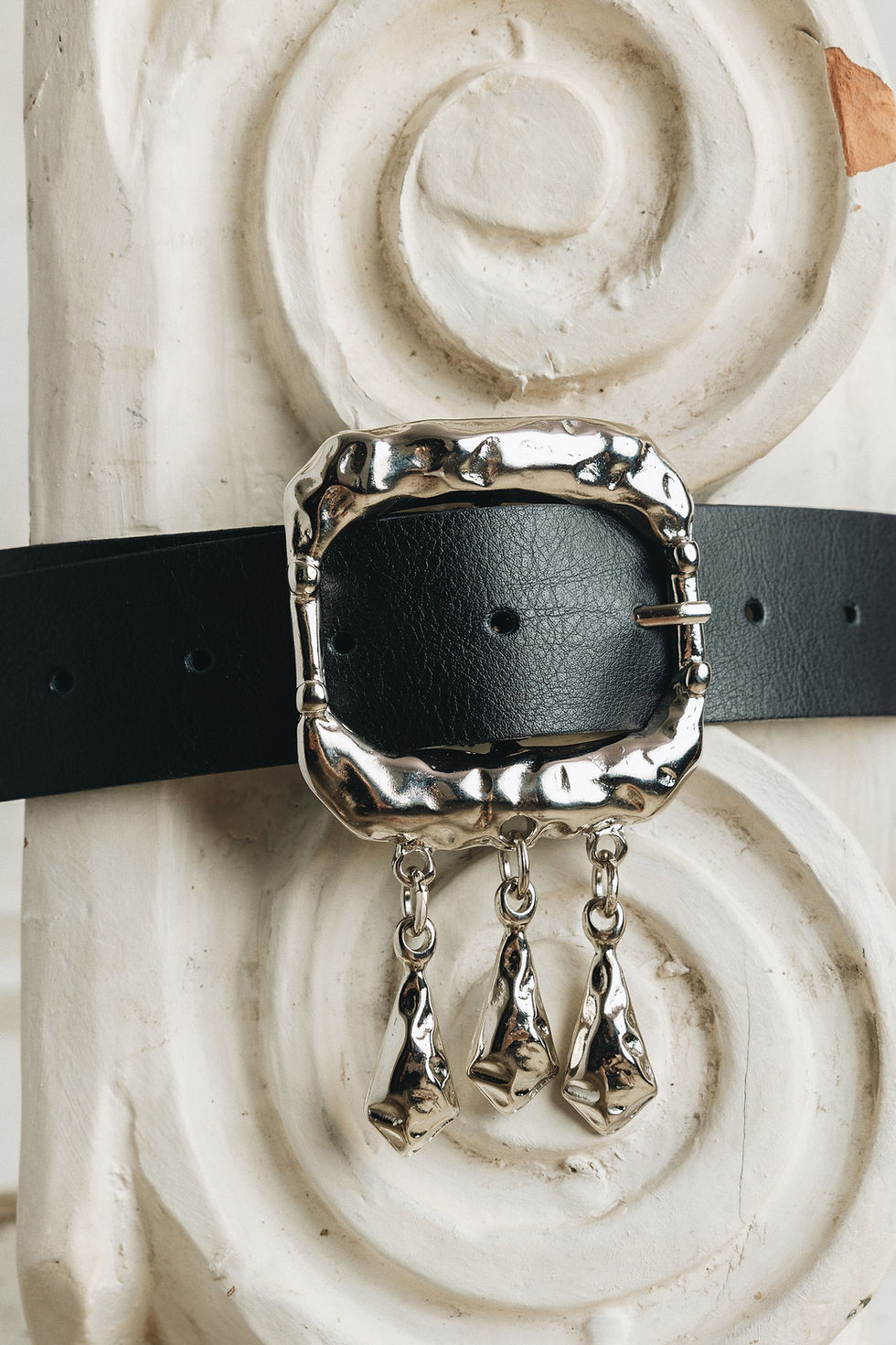 Thumbnail: "The sky is crying" leather belt
