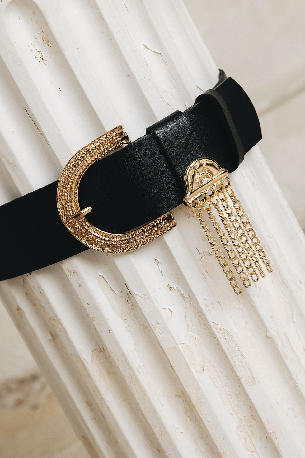Thumbnail: "Rain" leather belt