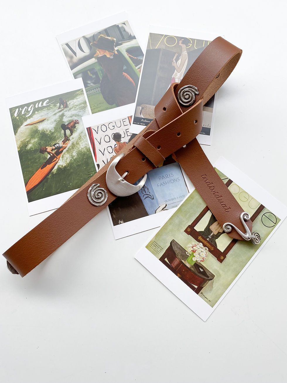 Thumbnail: "Amazes me" leather belt