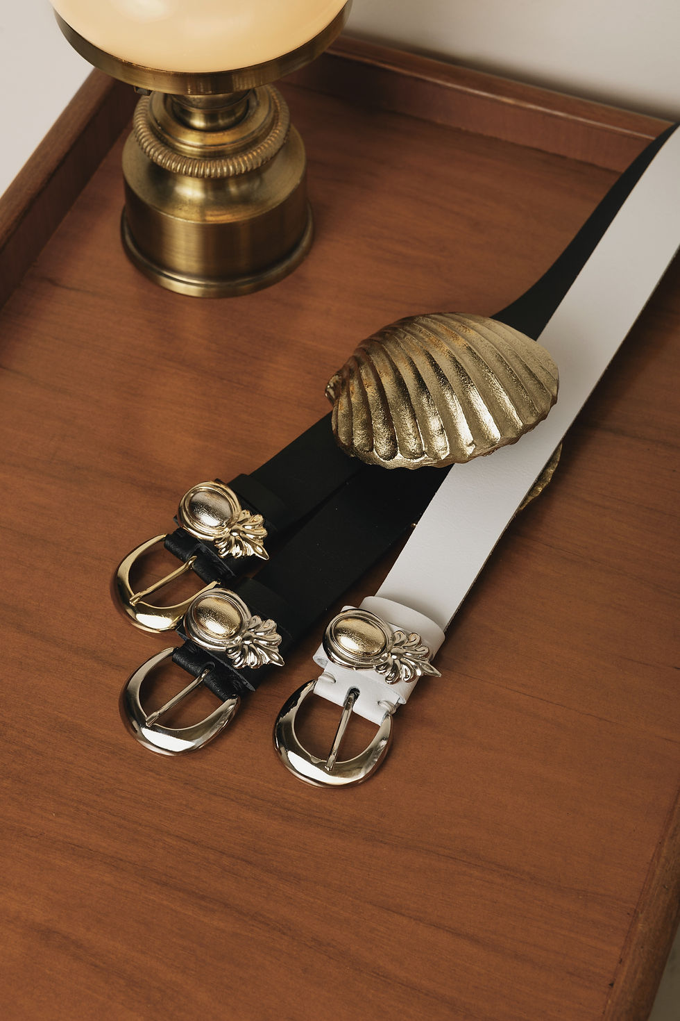 Thumbnail: "Sun" leather belt