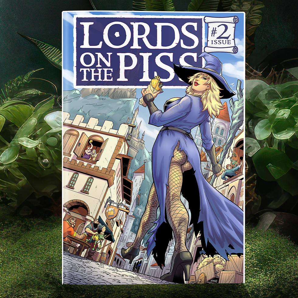 Thumbnail: Lords on the Piss Issue #2: Alternate Cover Physical
