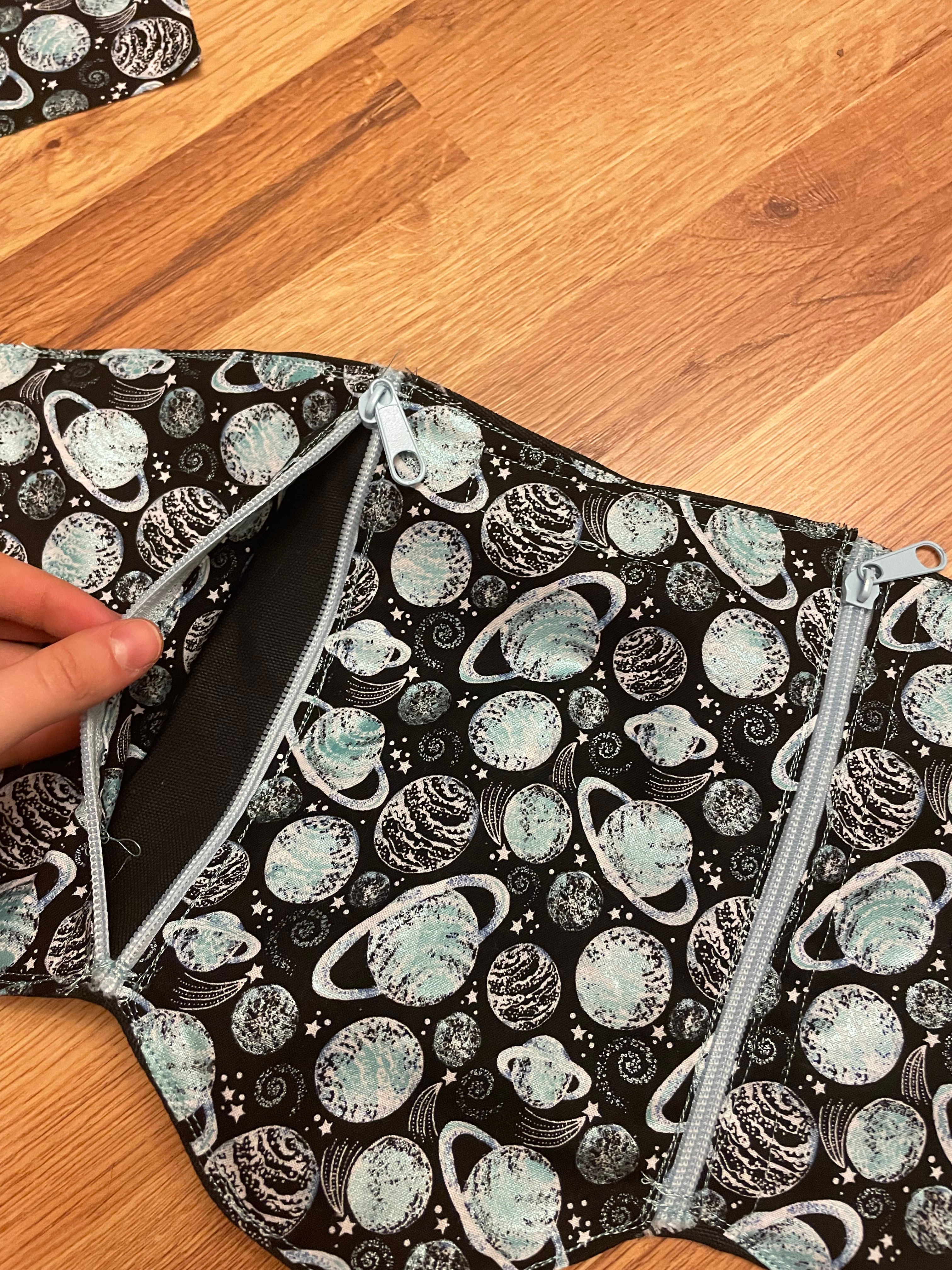 16 inch Outer Space themed vest