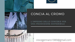Concia al Cromo, l'impegno delle concerie per una produzione sostenibile