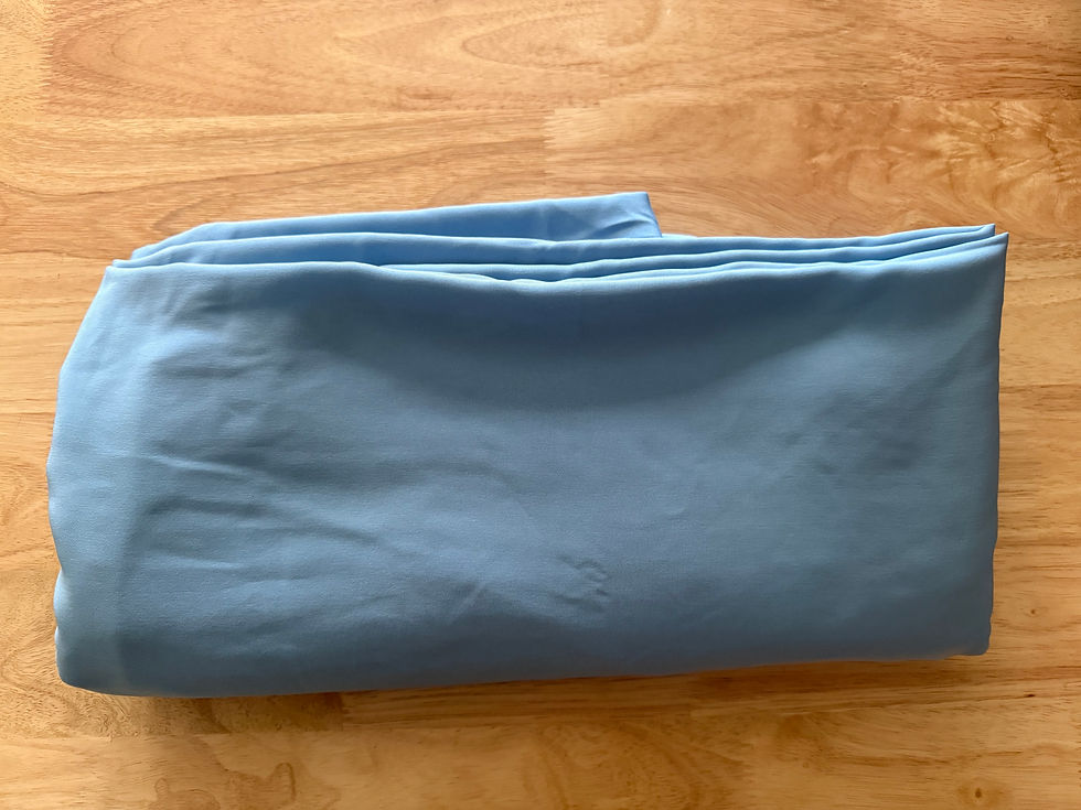 Thumbnail: Blue Mid-Weight Crepe Lining