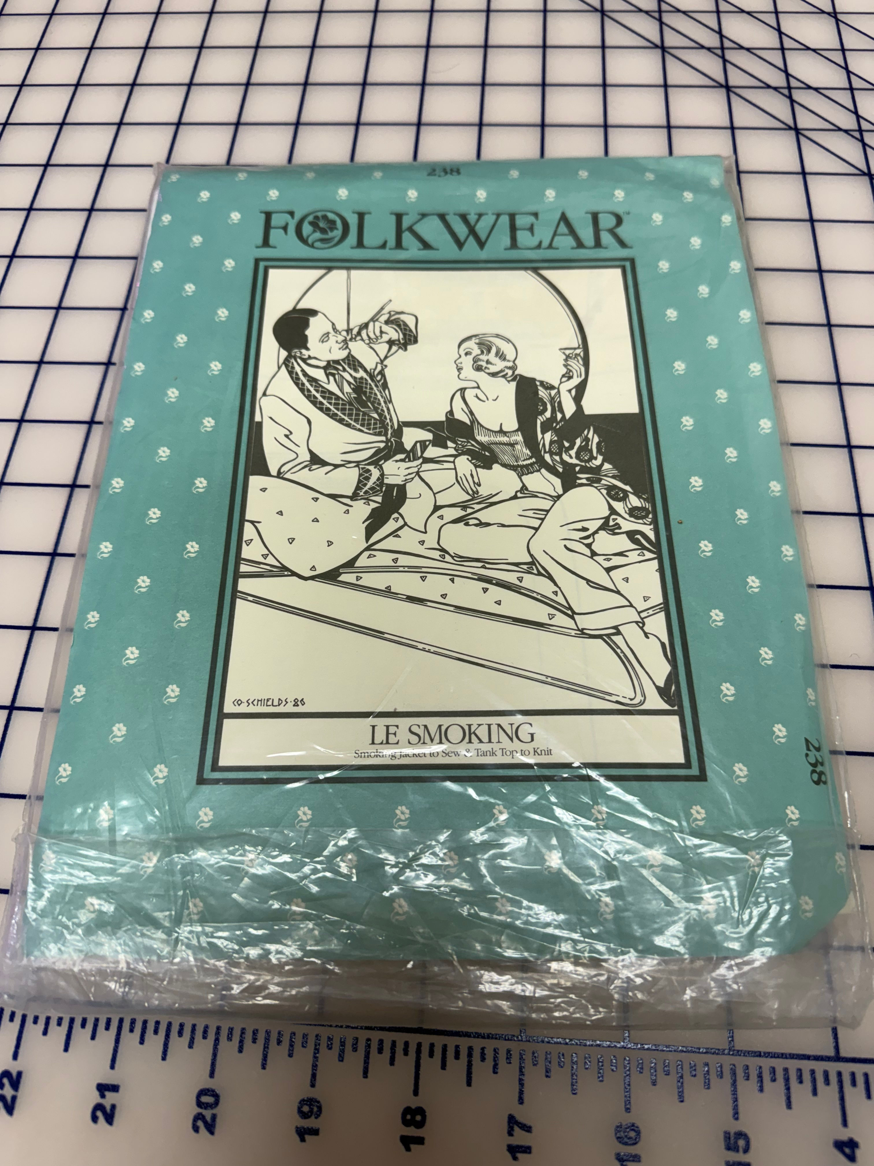 Folkwear #238 Le Smoking
