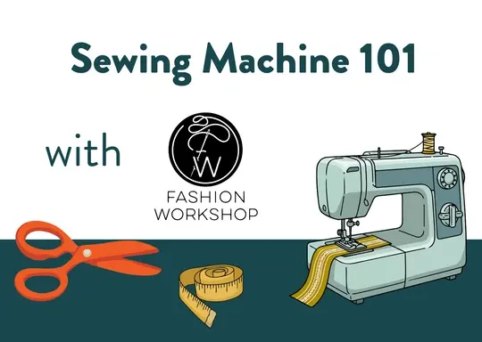 Sewing Machine 101 with The Open Arts Center  5:30-7:30pm