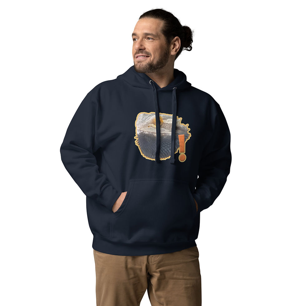 Thumbnail: BIG MAD Bearded Dragon Hoodie
