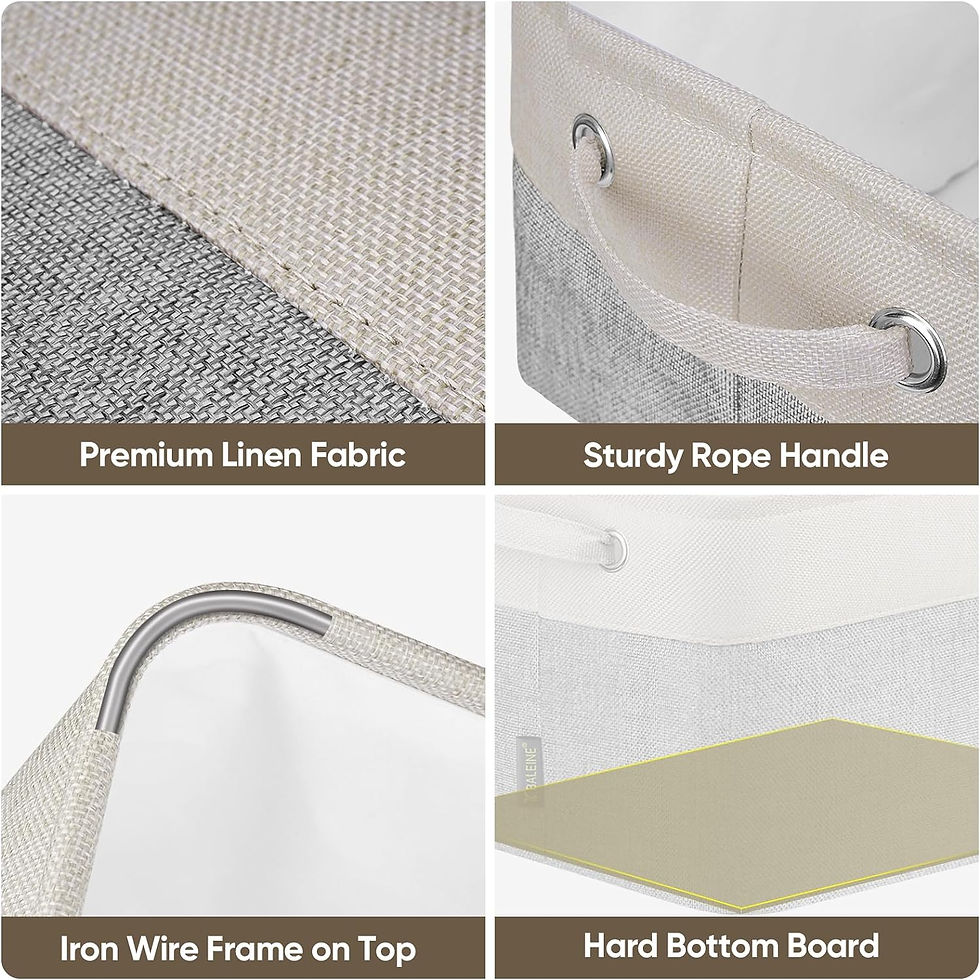 Thumbnail: Fabric Storage Basket Organizers
