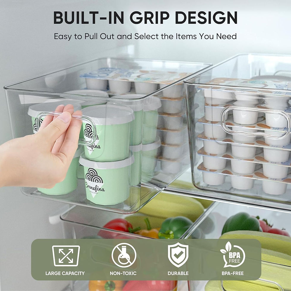 Thumbnail: PET Plastic Storage Bins