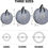 Thumbnail: (2 Pack) Christmas Wreath Storage Container Bags