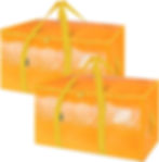 Thumbnail: 24 Gal Oversized Moving Bags with Reinforced Handles, Storage Tote