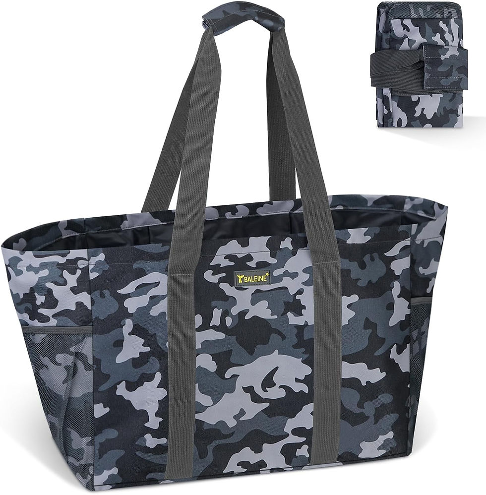 Thumbnail: 9 Gallon Soft Extra Large Foldable Reusable Storage Bag