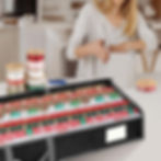 Thumbnail: Christmas Wrapping Paper Storage Bag