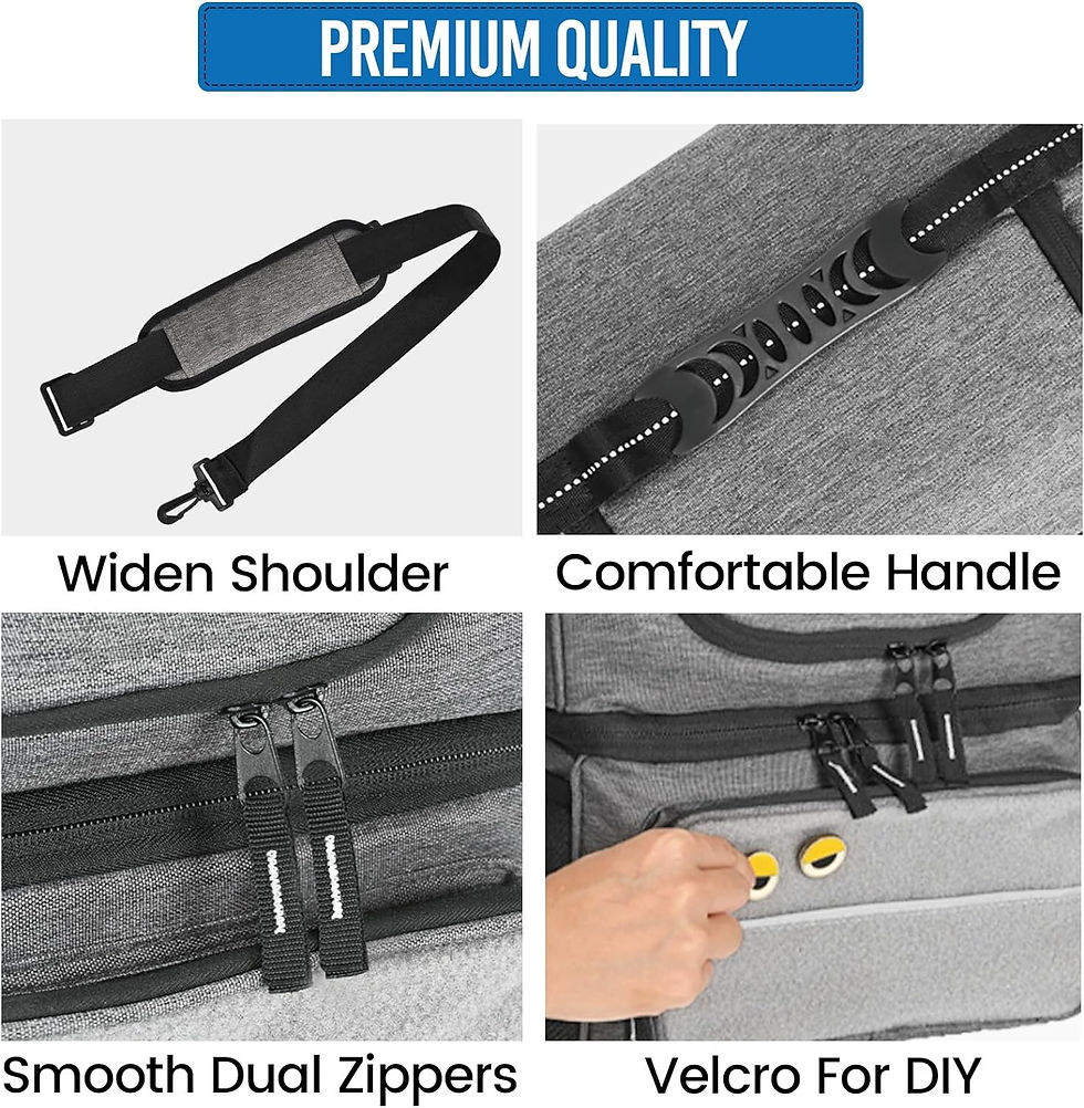 Thumbnail: Insulated Lunch Bag, Cooler Bag with Adjustable Shoulder Strap