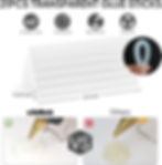 Thumbnail: Full-Size Hot Glue Gun with 60/100W Dual Power and 21 Hot Glue Sticks (7/16")