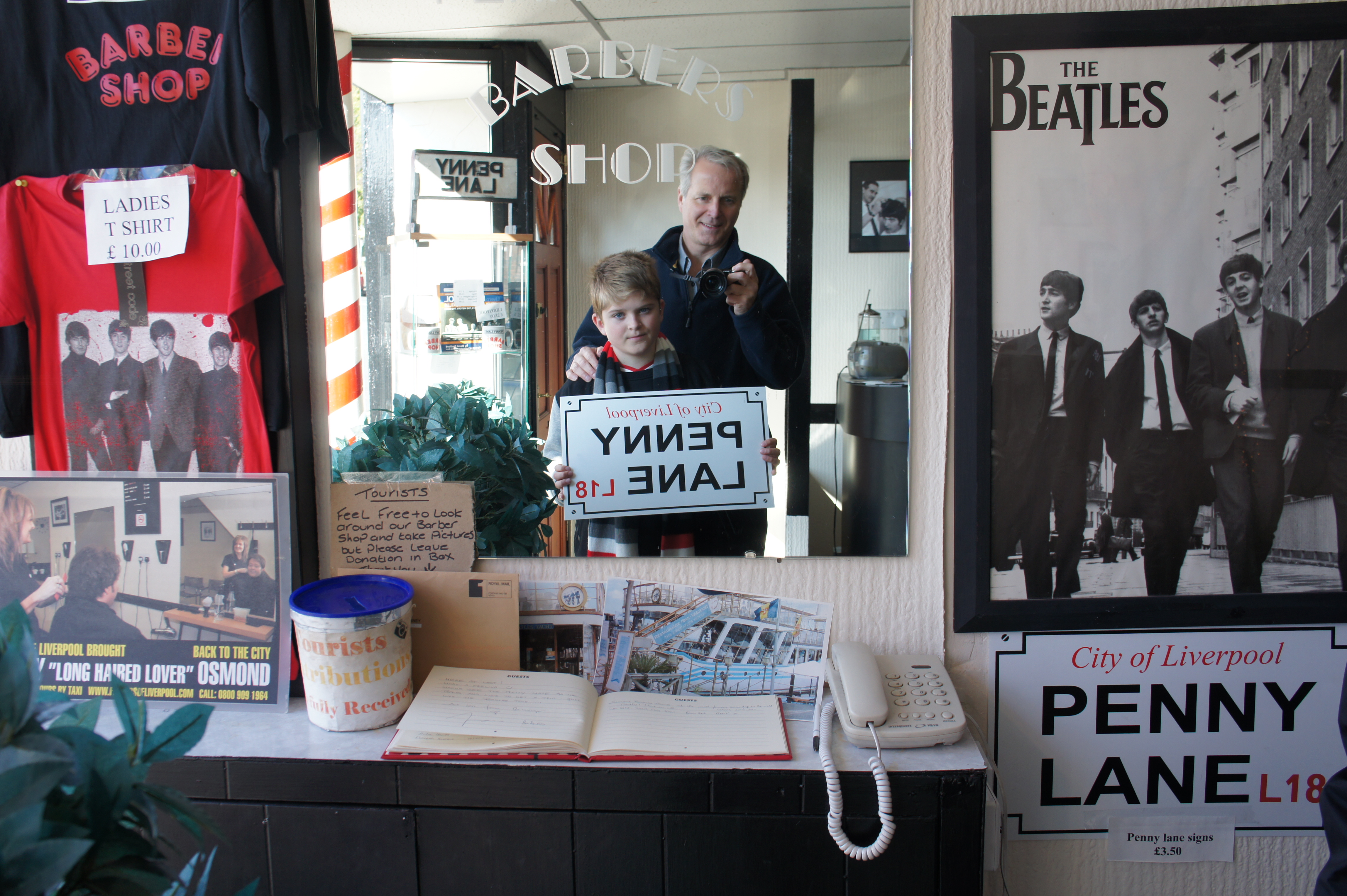 .. george and the barber