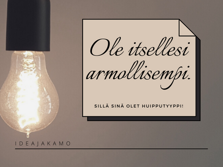 Ole itsellesi armollisempi - sisäinen puhe