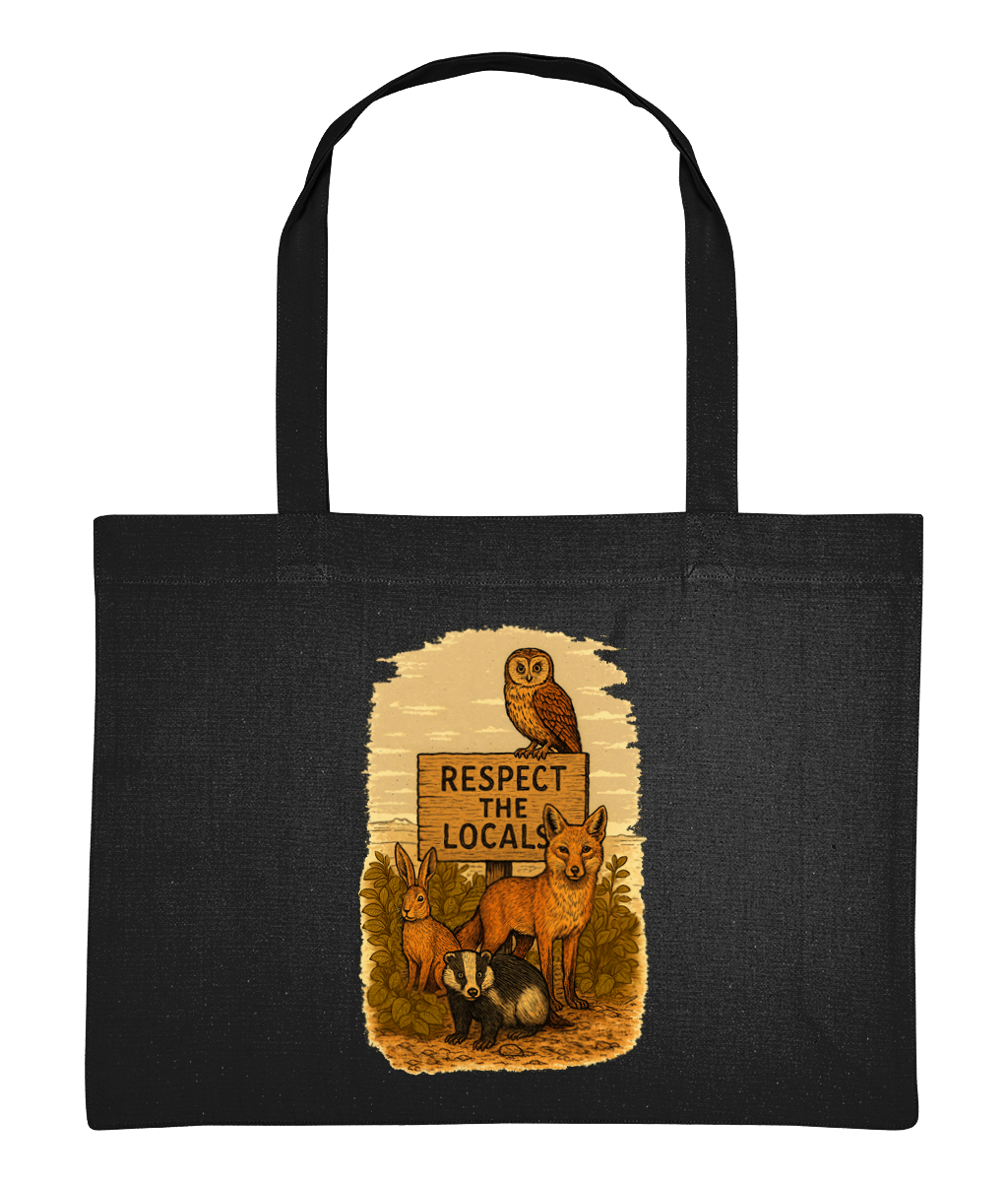 Respect The Locals Large Bag