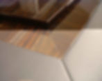 Table top in ebony Hi-glossy polyester finish