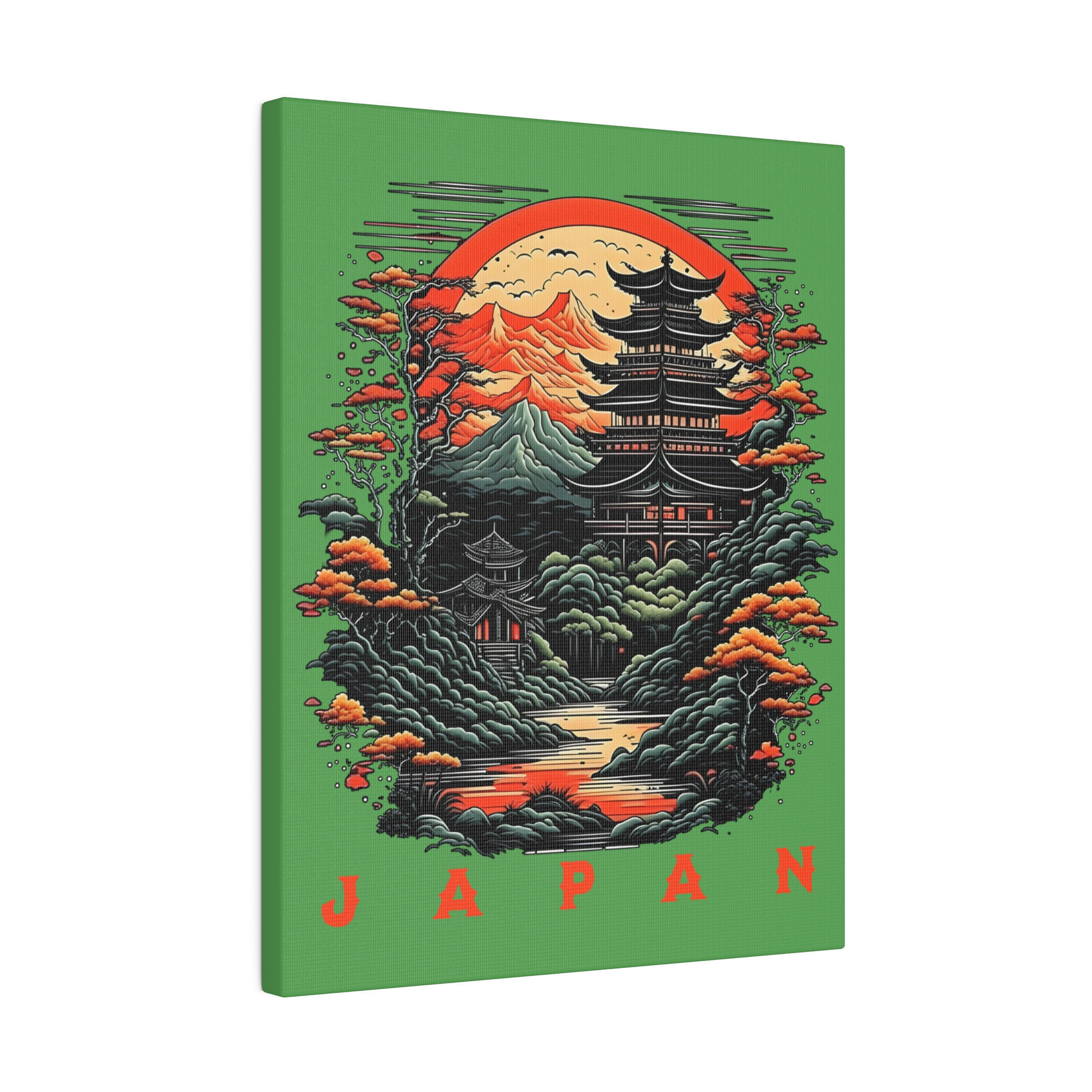 Japan Landscape Canvas Art