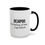 Thumbnail: Funny Deja Poo Contrast Mug