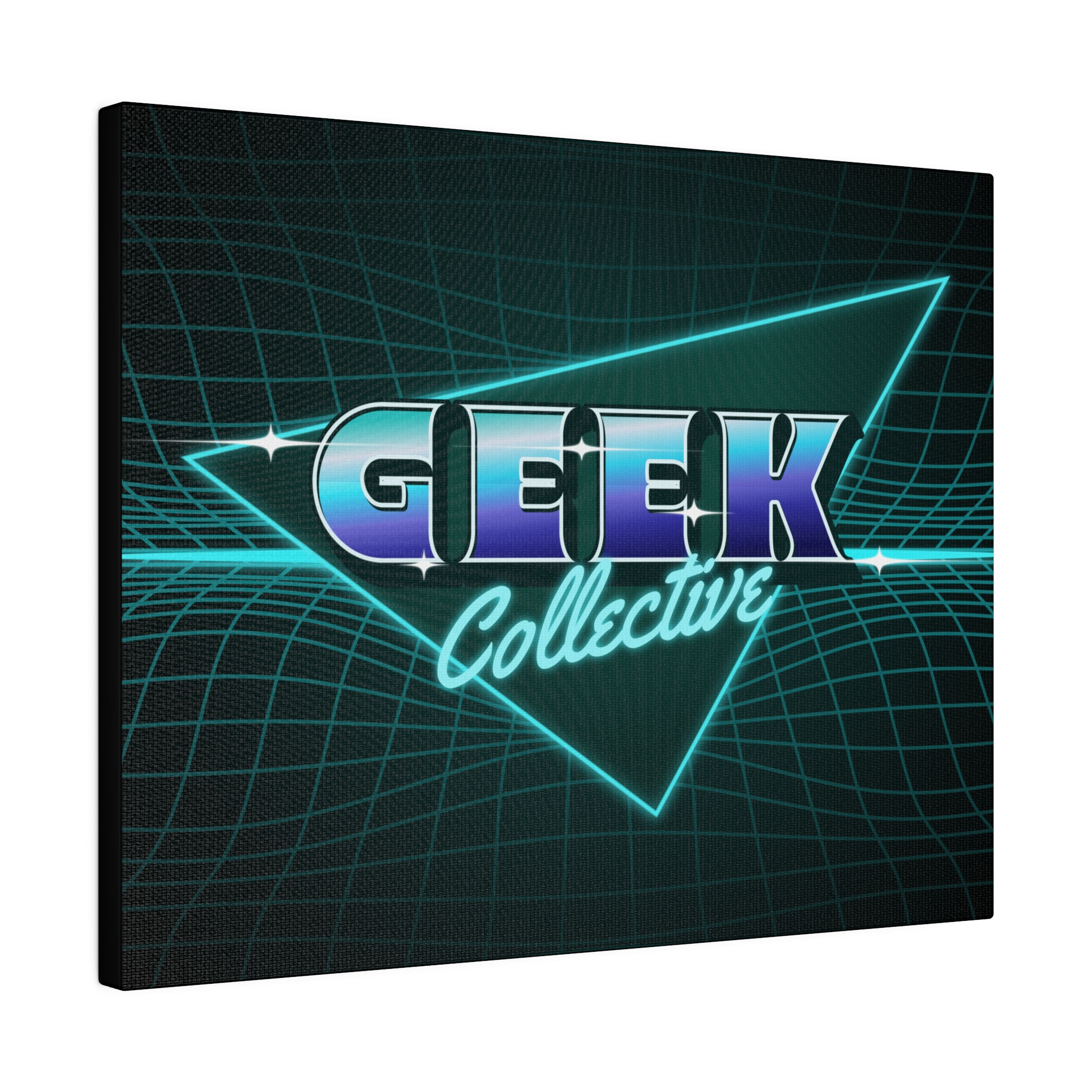 Retro Geek Collective Canvas Art