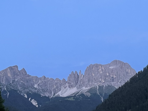 Ab über die Dolomiten