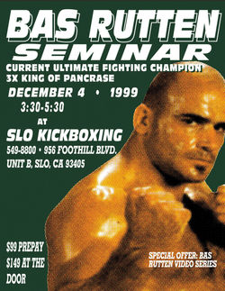 Bas Rutten Poster