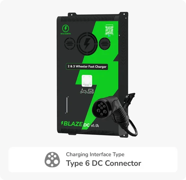 Thumbnail: Blaze DC 6kW Single Gun - Type 6