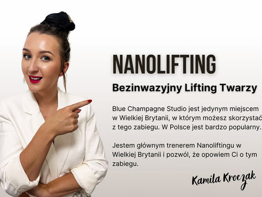 Poznaj NANO-LIFTING - Bezinwazyjny lifting twarzy, który poprawia kondycję skóry twarzy, szyi, dekoltu i dłoni.