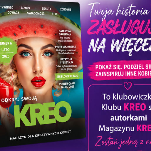Magazyn KREO. Zobacz co zyskujesz będąc w Klubie KREO.