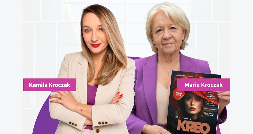 Talent potrzebuje miejsca, aby zacząć żyć - Maria Kroczak