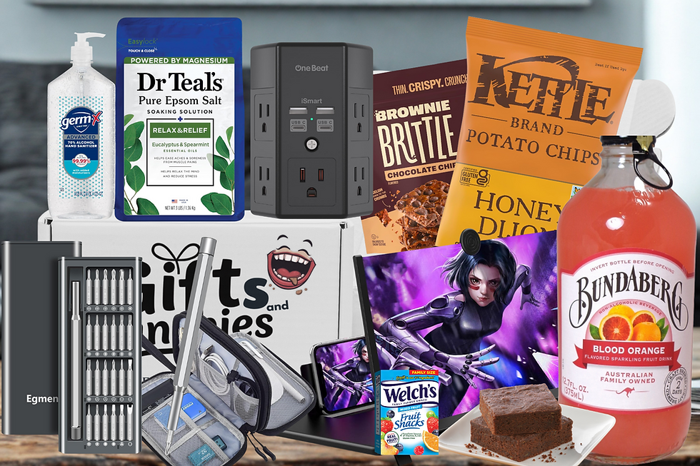 snack box gift basket for students
