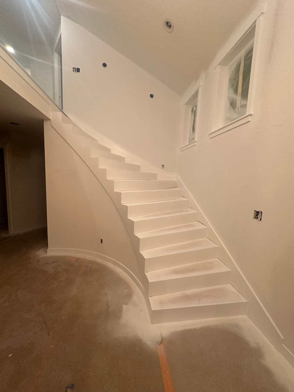 Millwork painted by NorPac Painting.
