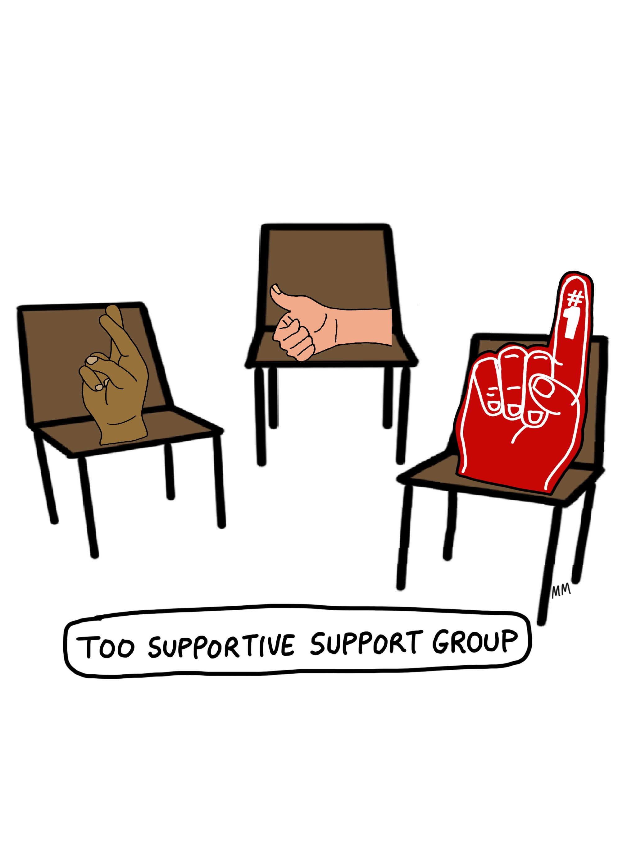 Too Supportive Support Group