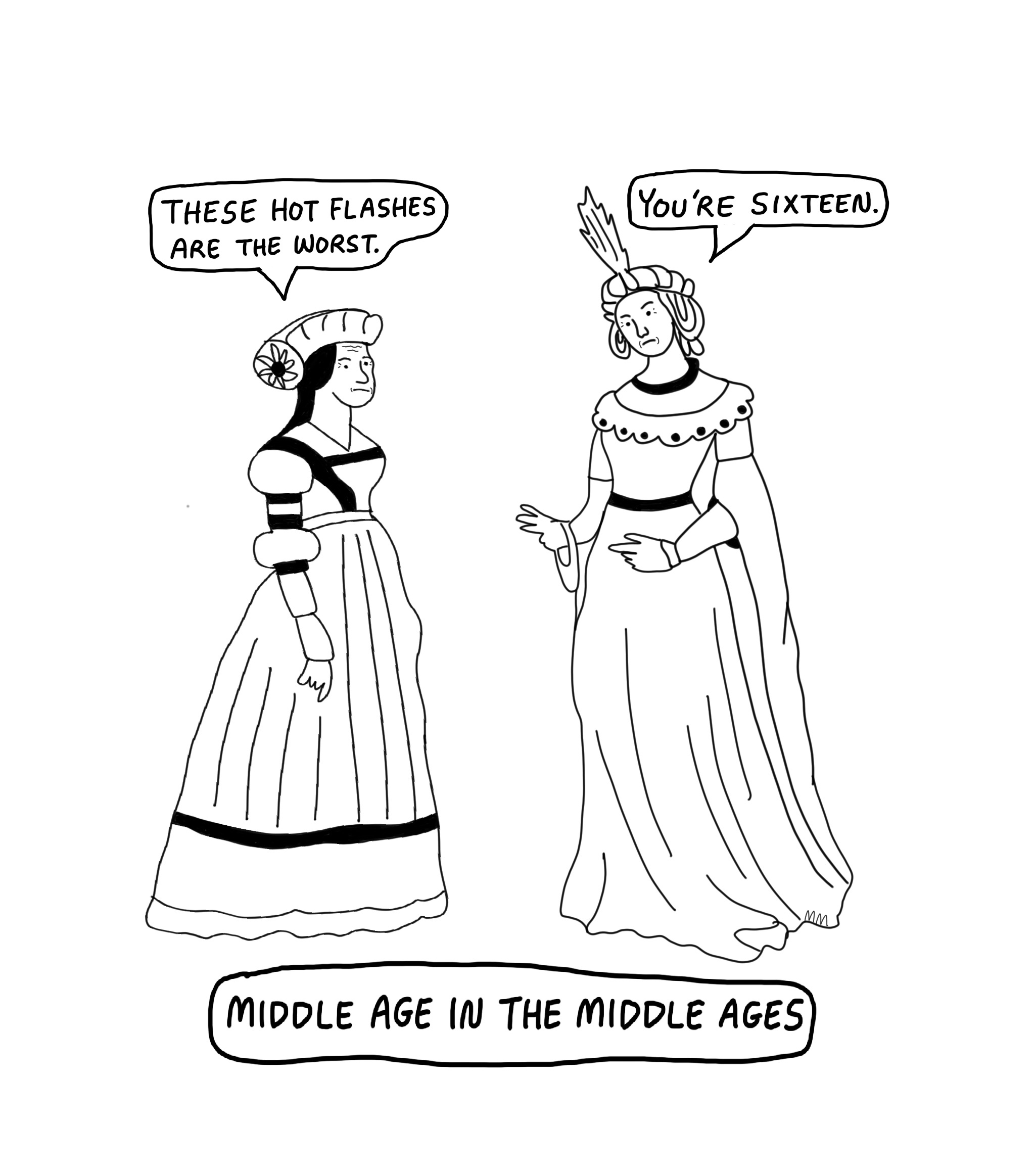 Middle Age in the Middle Ages