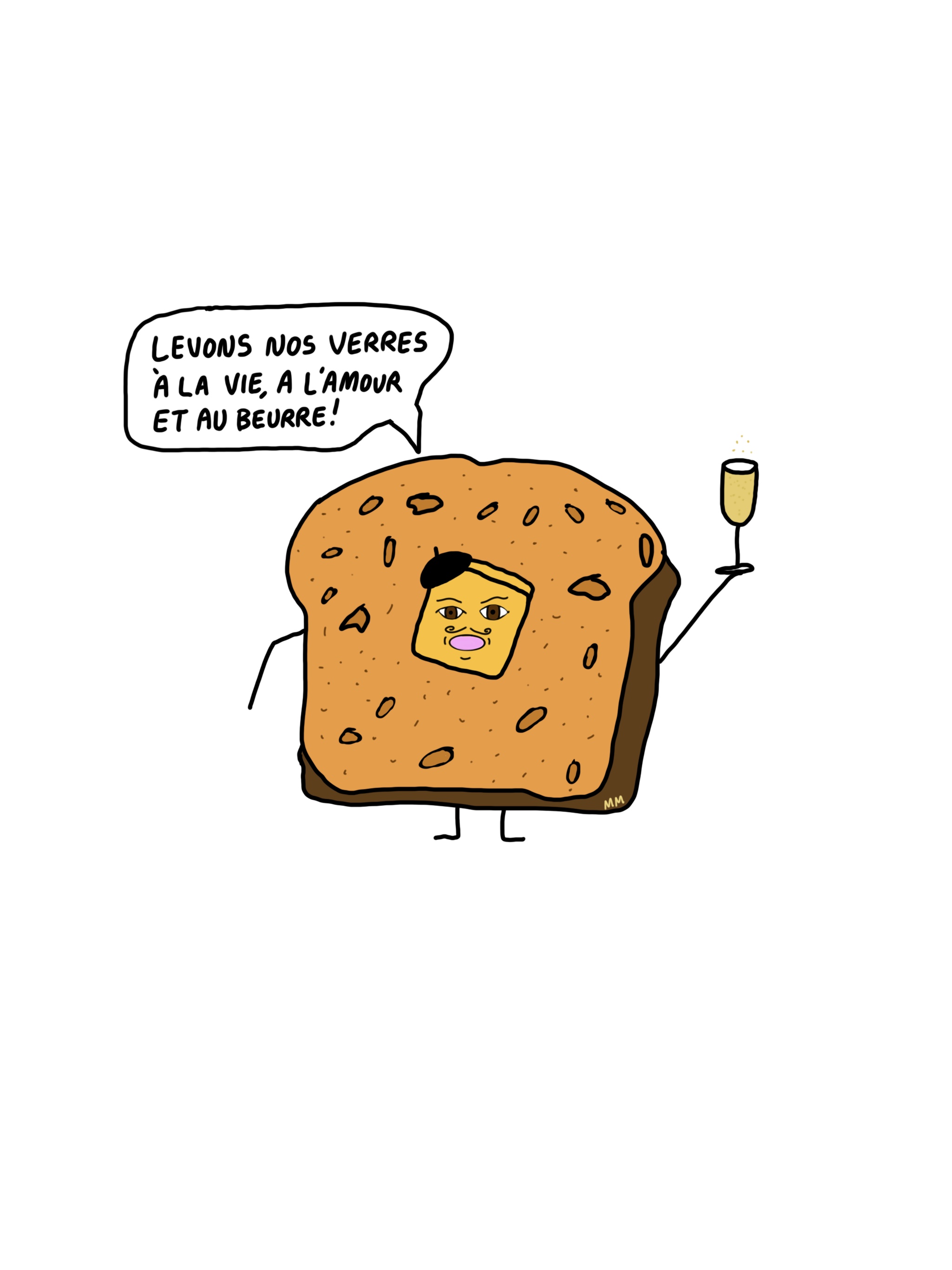 French Toast Makes French Toast