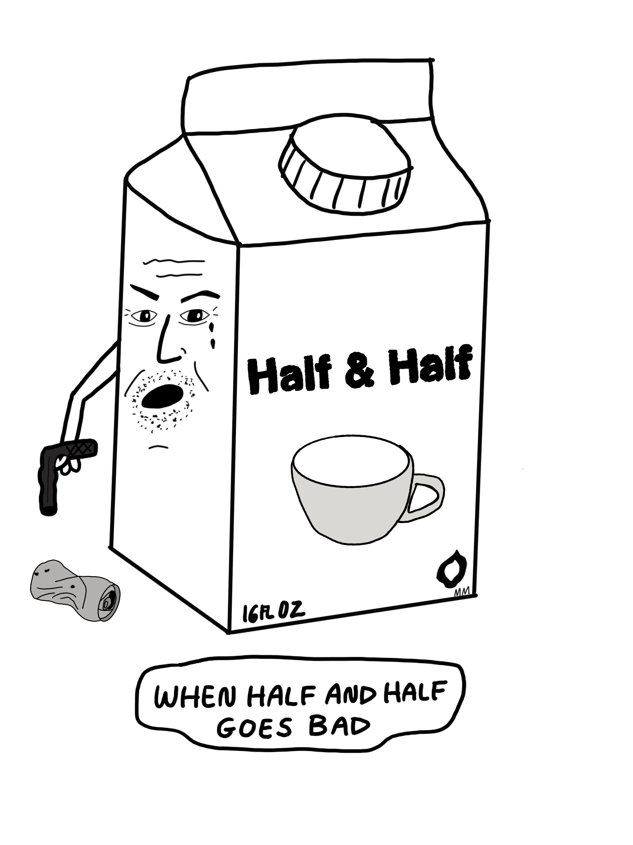 When Half & Half Goes Bad