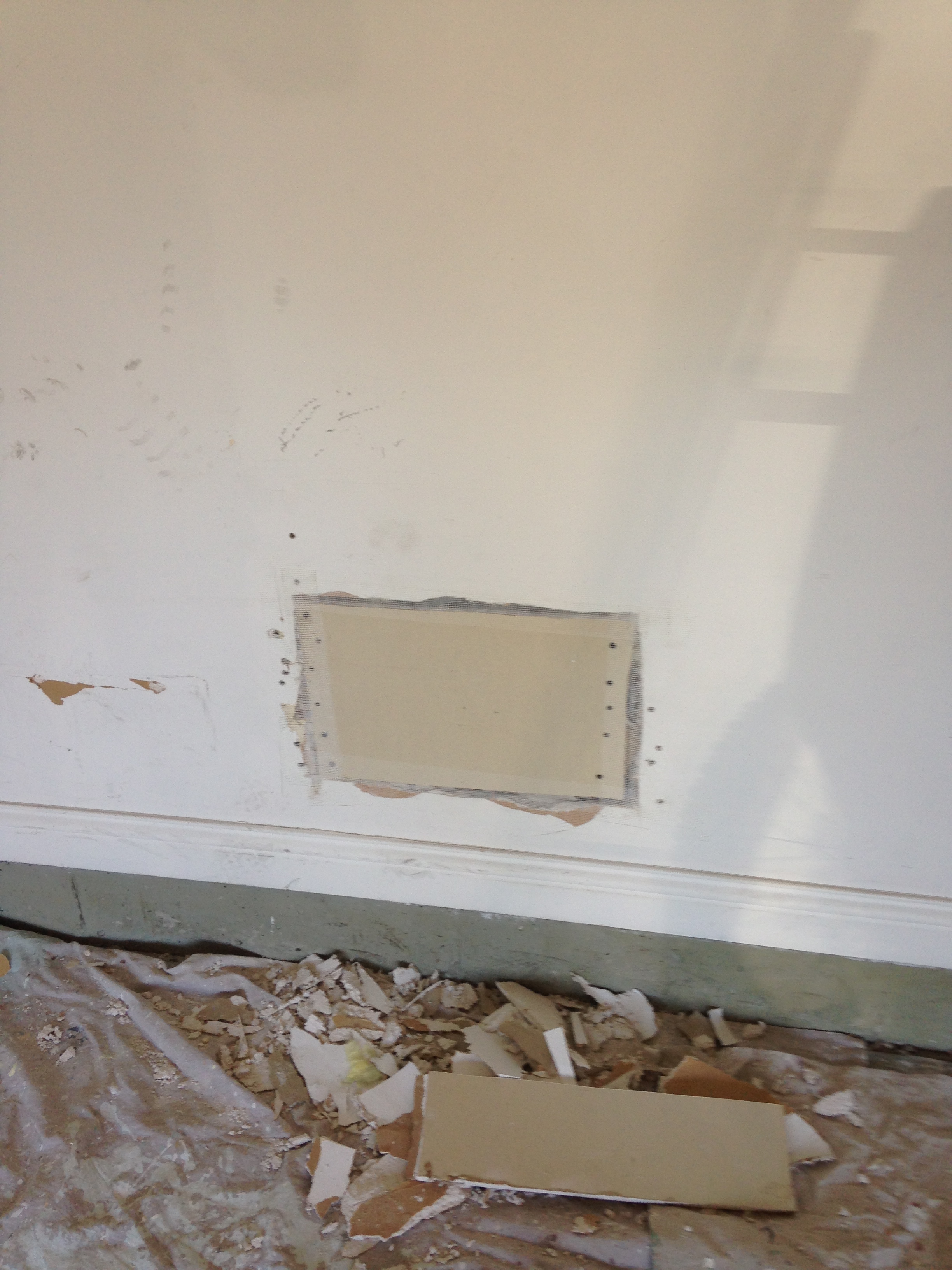 Drywall Repair Project