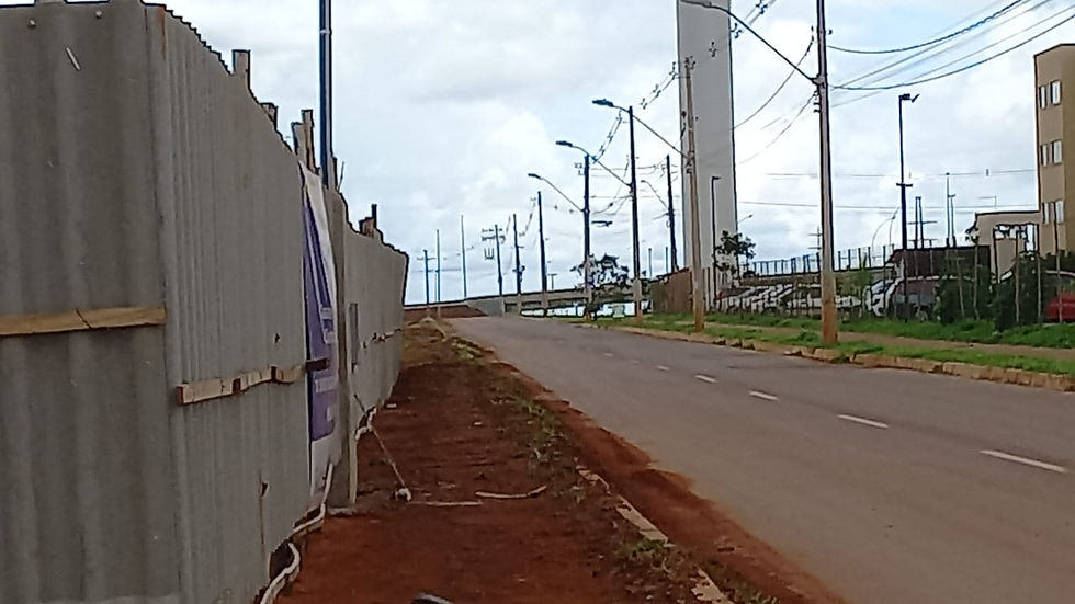 local da obra Residencial santos