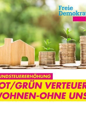 Steuererhöhungen ohne uns!