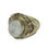 Thumbnail: Sterling Silver Traditional Asian Vintage Style Cut Moonstone Ring Size P Gift